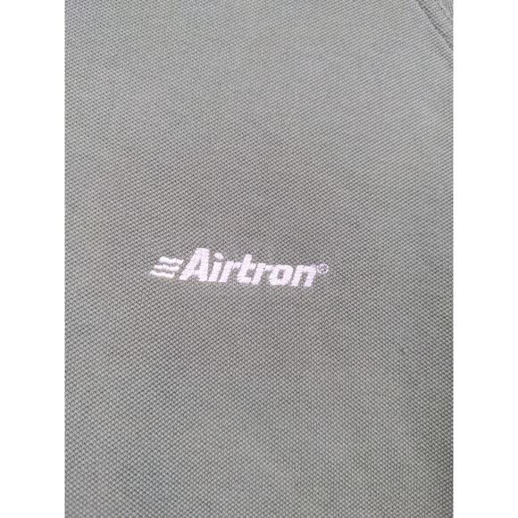 Mens Adidas Climalite Short Sleeve Polo Shirt Size XL Green Airtron Embroidered - Picture 8 of 13